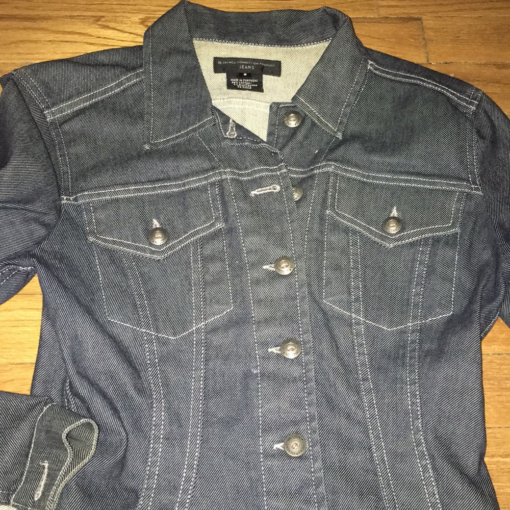 French Connection 90s  Y2K Small Denim Jacket